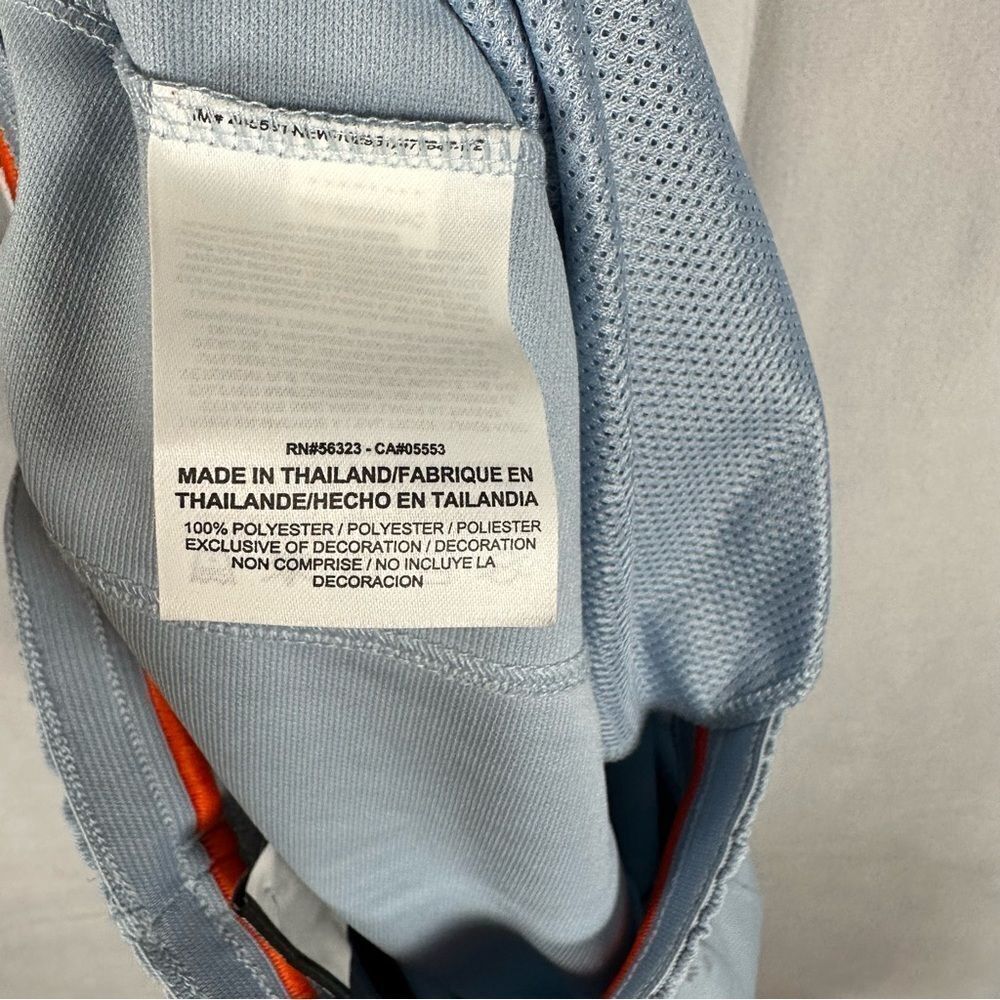 NWT Nike Men’s Kevin Durant KD Light Blue & Gray Dri-Fit Basketball Shorts M - Picture 14 of 15